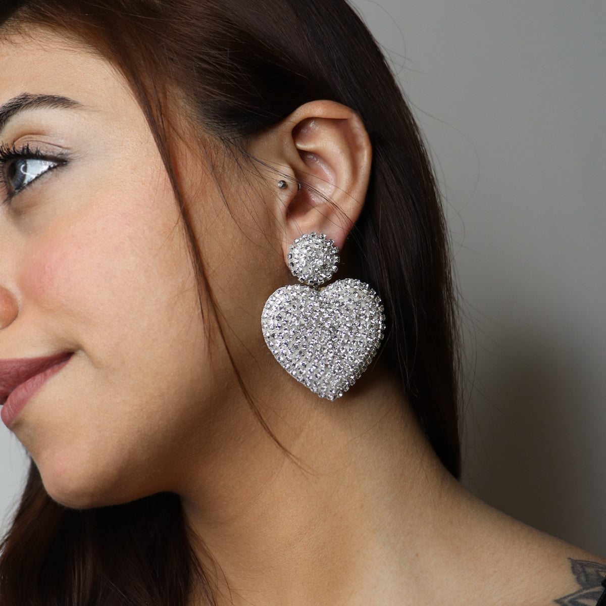 Babette Heart Earrings