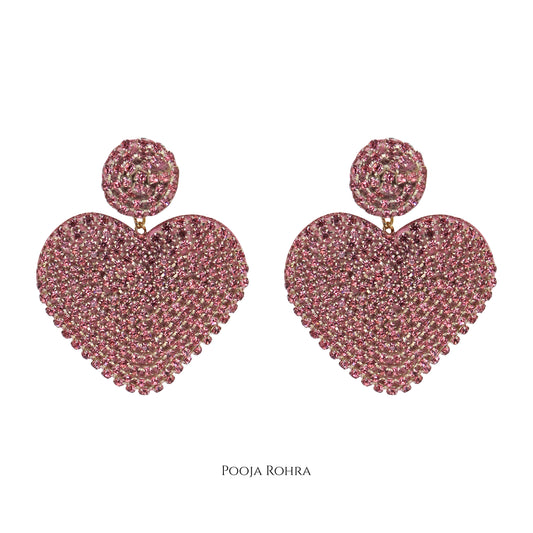 Babette Heart Earrings